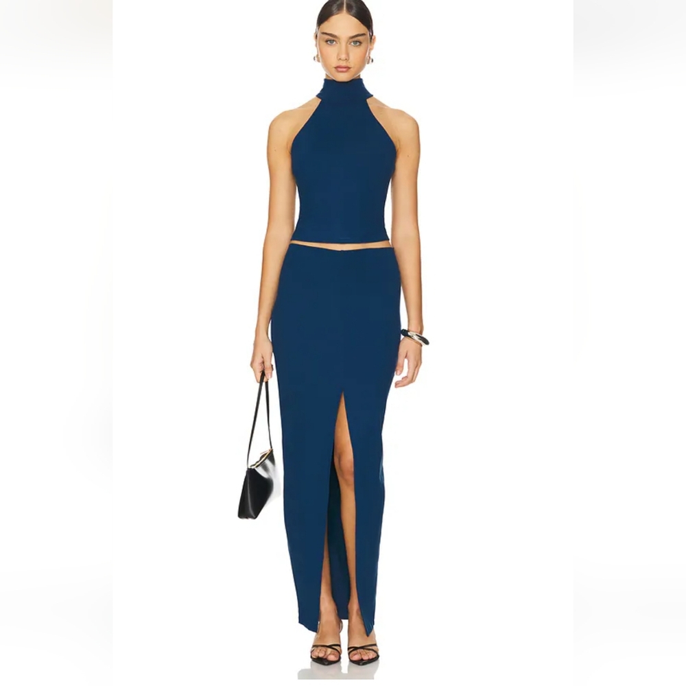 Elegant Navy Blue Women's 2 Piece by Susana Monaco, SZ Small